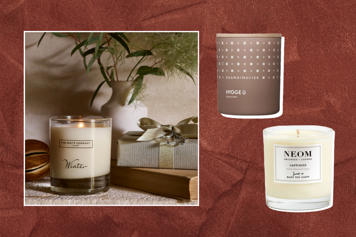Scented candle brands on Amazon NEOM, The White Company, Yankee Candle